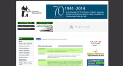Desktop Screenshot of constructorcivil.cl