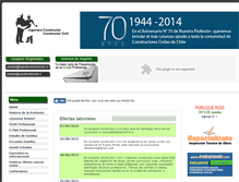 Tablet Screenshot of constructorcivil.cl